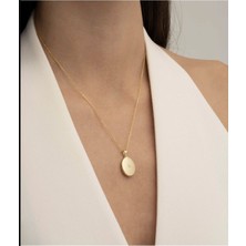 Kovan Kapaklı 925 Ayar Gümüş Açılır Kapanır Kolye