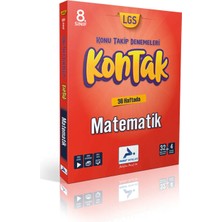 Paraf Yayınları Paraf 8. Sınıf Matematik 36 Lı Kontak Deneme (Konu Takip Denemeleri)