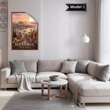 Akıllı Kağıt Türkiye Iller Tablo - Poster Istanbul (Model-5)