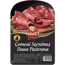 Namet Çemeni Sıyrılmış Dana Pastırma (110 G)