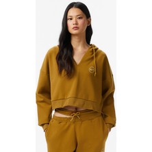 United4 Unıted4 Regular Fit Kadın Kahverengi Sweatshirt.taba