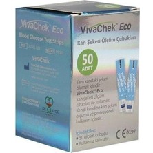 Allians Eco Şeker Ölçüm Test Sıvısı 50'li, Sağlıklı ve Güvenilir Ölçüm Seti