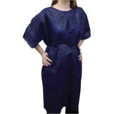 Allians Kişisel Bakım Için 25 Adet Tek Kullanımlık Kısa Kollu Hasta Önlüğü