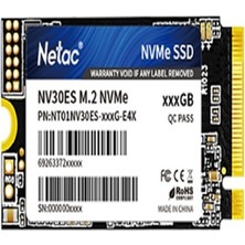 Netac NV30ES Pcıe 3*4  M.2 2242 Nvme 3D Nand SSD 512GB, R/w Up To 3300/2400MB/S NT01NV30ES-512-E4X