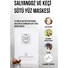 Chamos 4'lü Salyangoz ve Keçi Sütü Yüz Maskesi Seti