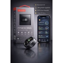 Allians Fitnetss Akıllı Yüzük, Nabız, Uyku ve Aktivite Takibi, 5 Atm Suya Dayanıklı