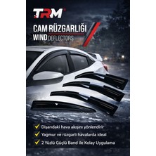 Paspro Otomotiv Trmst-Peugeot 308 14-21 4 Lü Cam Rüzgarlığı