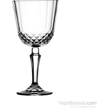Paşabahçe 6'lı Dıony Beyaz Şarap Kadehi 230 ml Şeffaf Cam Desenli Kulpsuz Yerli Üretim