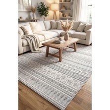 Melaris Halı Leon Bukle Sisal Dokuma Halı Naturel Jüt Kilim Salon Oturma Odası Halısı