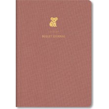 Le Color A5 Noktalı Bullet Journal Defter – Keten Kapaklı, Kuala Tasarım, Günlük ve Planlama İçin