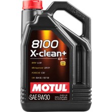 Motul 8100 X-Clean Power+ 5W-30 5 Litre Motor Yağı (Üretim Yılı :2025)