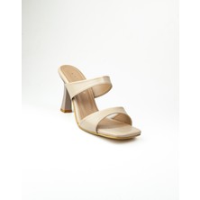 Massima 233 - 15 Ten Topuklu Abiye Kadın Terlik