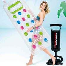 Intex Şeffaf Bardaklı YATAK188X71 Cm(29 cm Pompa Hediyeli)