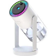 Teknodayım Yıldızlı Projektör Hava Nemlendirici Ultrasonik Buhar ve Rgb Işık