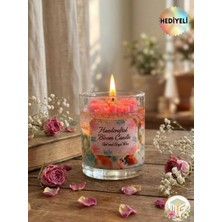 Bloom Mum Dekoratif (Soya Wax, Jel Mum) Kokusuz