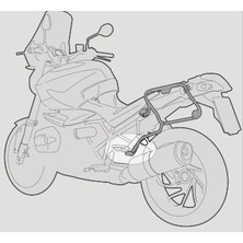 Honda Xl 750 Transalp (23>25) Outback Yan Çanta  Demiri (Givi PLO1201CAM)