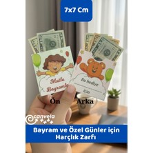 İstisna 10 Adet Çocuklar Için Bayram ve Özel Günler Harçlık Para Zarfı