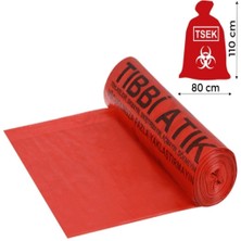 Allians Tıbbi Atık Koli 80X110, 10'lu Paket, Güvenli ve Pratik Kullanım