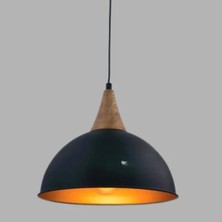 Ronisu Aydınlatma Massawa Modern Tasarım Siyah Sarkıt Tekli Avize Ra-Avz- 5792-35-61