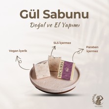 VECURIS Gül Sabunu | Saf Bitkisel Yağlar İle Yatıştırıcı & Aydınlatıcı Ro