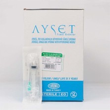 Allians Yeşil Uzun Enjektör 2cc, 450 Adet, 2 Kutu, Güvenli ve Pratik Kullanım