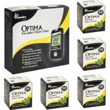 Allians Pratik Şeker Ölçüm Cihazı + 250 Şerit, 5 Kutu Seti