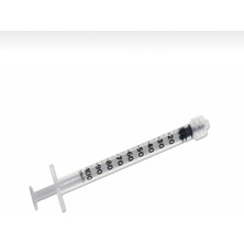 Allians 1cc Luerlock Kilitli Enjektör 300 Adet, Güvenli ve Kullanışlı Set