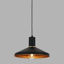 Ronisu Aydınlatma Narva Retro Tasarım Altın Yansımalı Dekoratif Tekli Avize Ra-Avz- 9425-68-32