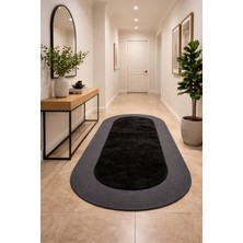Yünteks Rabbit Soft Hasır Dekoratif Halı / Oval / Modern / Şık /lüx /dekoratif