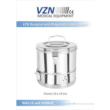 Allians Paslanmaz Çelik 19X19CM Çok Amaçlı Tüpler Seti