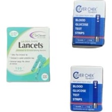 Allians Sağlıklı Ölçüm Stribi ve Parmak Iğnesi 200 Adet Seti