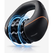 Exenar Roller Pro Silindir Vücut Masaj Aleti Vurma Döner Hareketli Vurmalı Derin Doku Masajı Cihazı