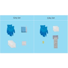 Allians Sağlık Seti, Hemodiyaliz Kateter Giriş Çıkış, 10 Adet, Güvenli Kullanım