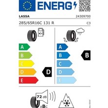 Lassa 285/65 R16C 131R Multiways-C Hafif Ticari 4 Mevsim Lastiği (Üretim YILI:2026)
