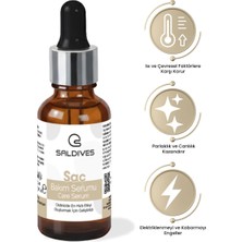 Saldives Keratin ve Argan Yağlı Saç Serumu 30 ml • Doğal İçerikli Saç Bakım Serumu • Günlük Saç Bakımı