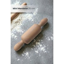 Orvila Mini Boy Ahşap Merdane 25 cm Ahşap Malzemeden Üretilmiş Kullanışlı Mutfak Ekipmanı