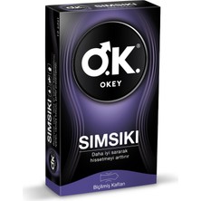 Okey Sımsıkı 10'lu Prezervatif Yapısal Özelliğiyle Konforlu Deneyim Sunar