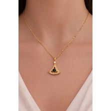 Zirkon Taşlı Kolye