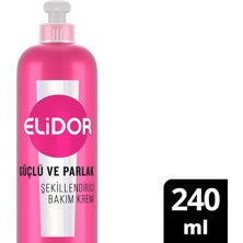 Elidor 7/24 Şekillendirici Saç Bakım Kremi Güçlü ve Parlak 240 ml