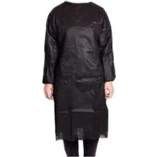 Allians Uzun Kollu Hasta Önlüğü 100 Adet Siyah, Güvenli ve Konforlu Kullanım