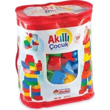 Dede Oyuncak Dede Akıllı Çocuk 01313 Çantada 125 Parça LEGO