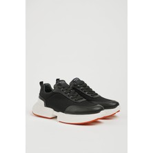 Faruk Balkanas Valery Model Hakiki Kombinasyonlu Deri Ithal Taban Sneaker Ayakkabı