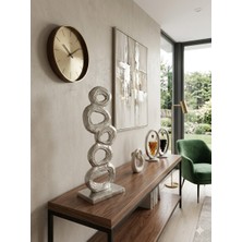 Beyler Metal Dekoratif Sanatsal Obje Gümüş