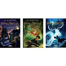 Yapı Kredi Yayınları Harry Potter Seti - J. K. Rowling - Ciltsiz - 900 Sayfa - Felsefe Taşı, Sırlar Odası, Azkaban Tutsağı