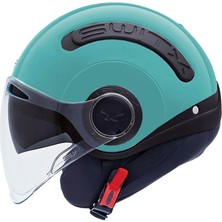 Nexx Sx.10 Güneş Vizörlü Açık Kask (Turkuaz)
