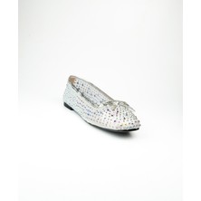 Babalı Miss Park Moda 16- 12 Kadın Tül Babet Gümüş