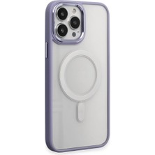 Selfbuysell Iphone 15 Pro Kılıf Room Magneticsafe Silikon - Lila