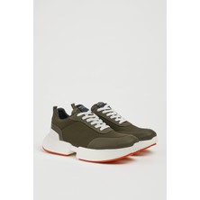 Faruk Balkanas Valery Model Hakiki Kombinasyonlu Deri Ithal Taban Sneaker Ayakkabı