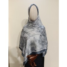 Esima Butik Kare Desenli  Pamuk Şal