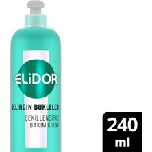 Elidor 7/24 Şekillendirici Saç Bakım Kremi Belirgin Bukleler 240 ml